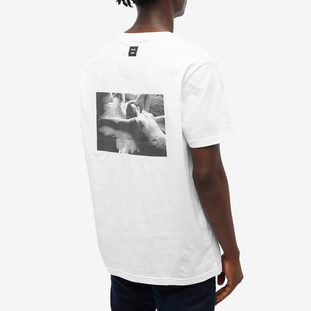 Neuw Denim Men's Joy Division Love Band T-Shirt in White