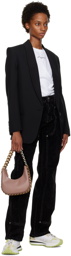 Stella McCartney Black Shawl Lapel Blazer