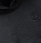 Cav Empt - Logo-Embroidered Loopback Cotton-Jersey Hoodie - Black
