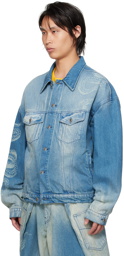 LU'U DAN Blue CLOT Edition Denim Jacket