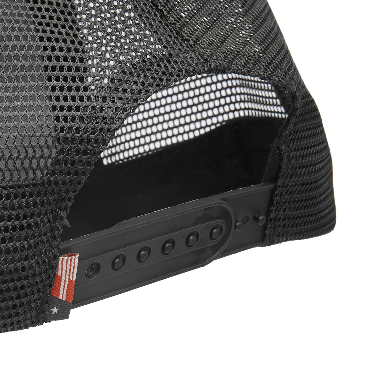 Honor the Gift Men's Stamp Trucker Cap in Black