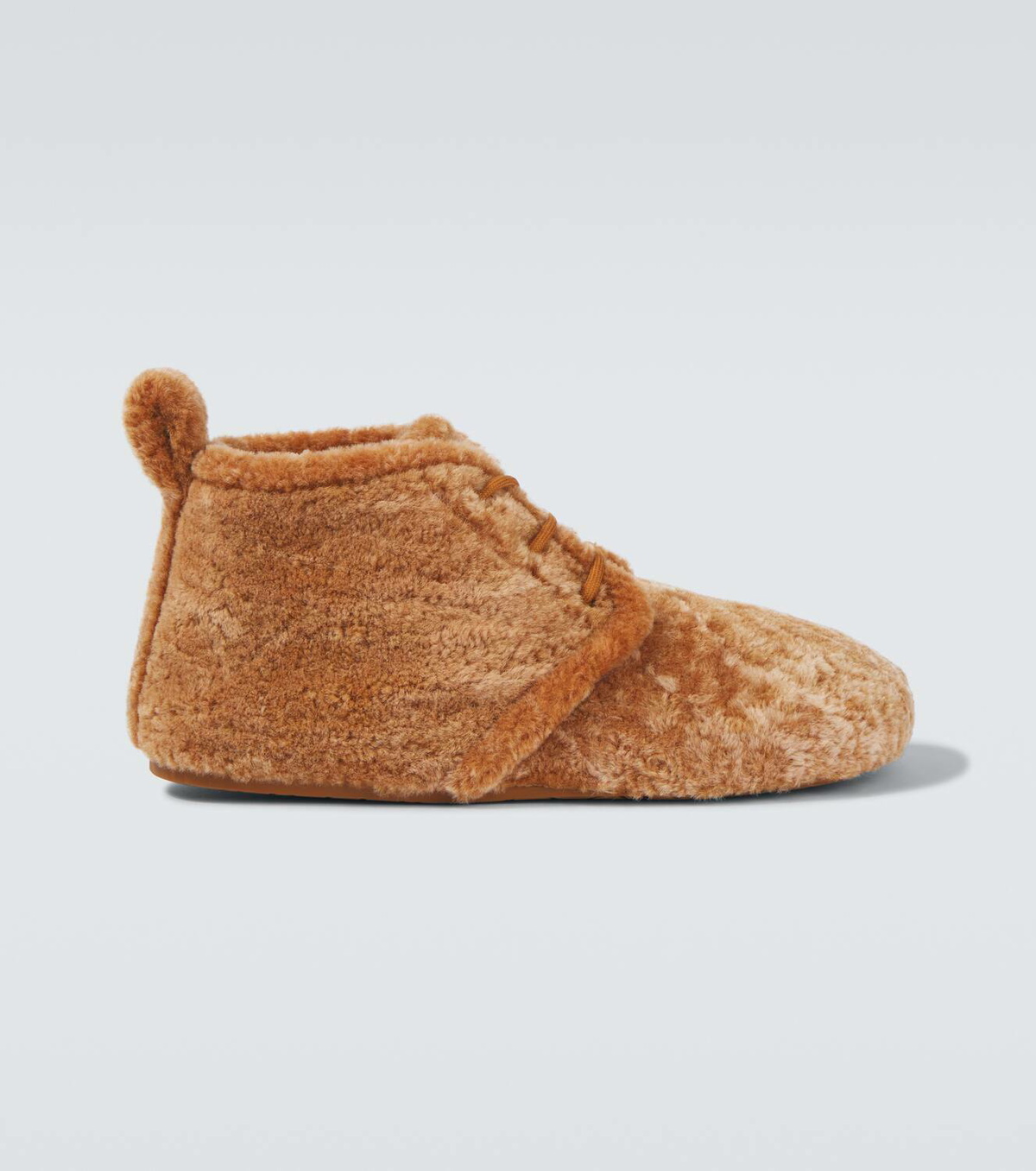 Loewe Lago shearling lace-up boots Loewe