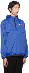 COMME des GARÇONS PLAY Blue K-Way Edition Nylon Jacket