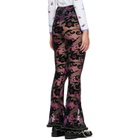 Chopova Lowena Purple Dew Sweeper Mesh Leggings