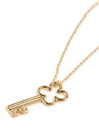 Aliita Llavecita Brillante Embellished 9kt Gold Necklace - One Size