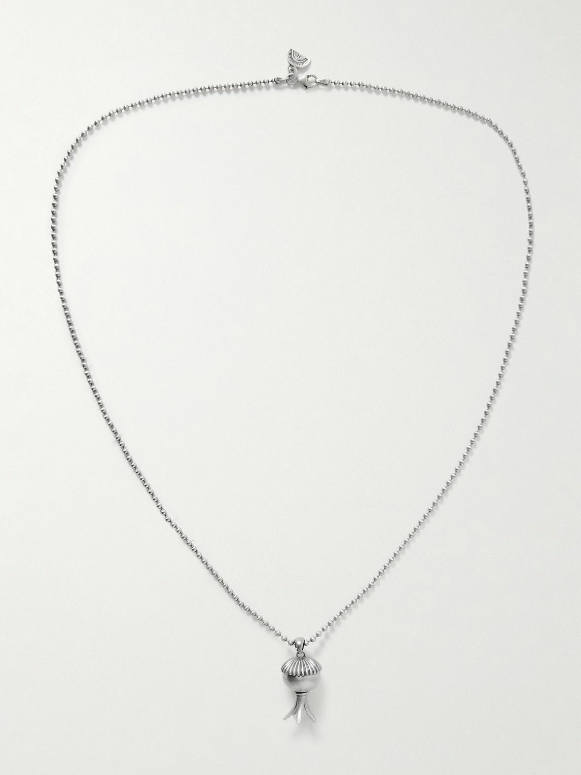Peyote Bird - Squash Blossom Sterling Silver Necklace