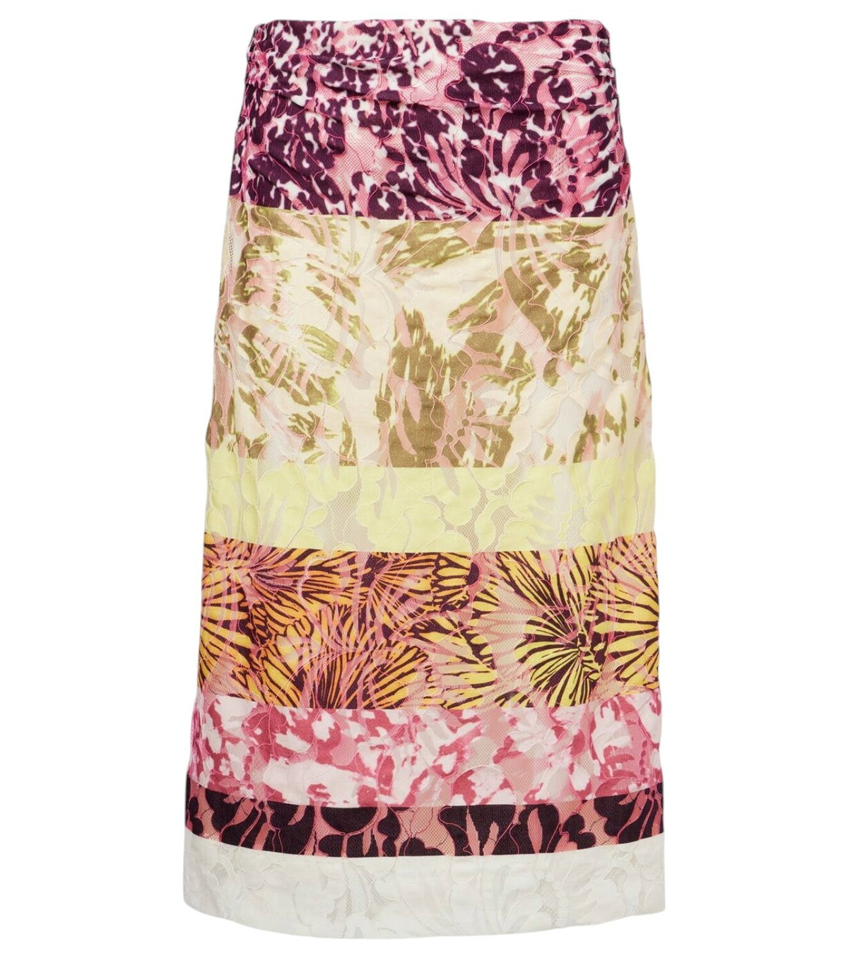 Dries Van Noten - Jacquard pencil skirt Dries Van Noten