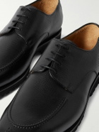 Majordome - L88 Split-Toe Cross-Grain Leather Derby Shoes - Black