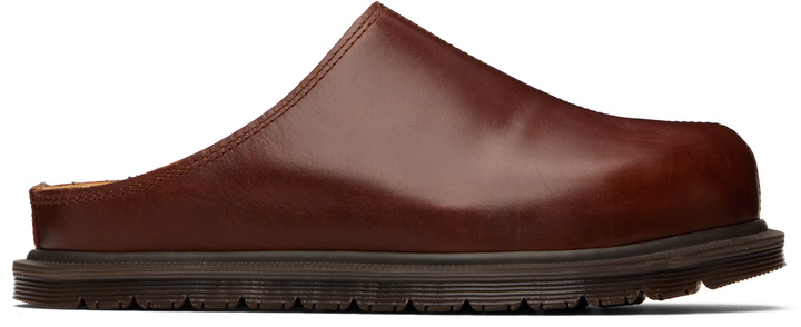 Photo: Dr. Martens Brown San Mule Slip-on Loafers