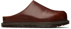 Dr. Martens Brown San Mule Slip-on Loafers
