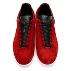 Y-3 Red Yohji Court Sneakers
