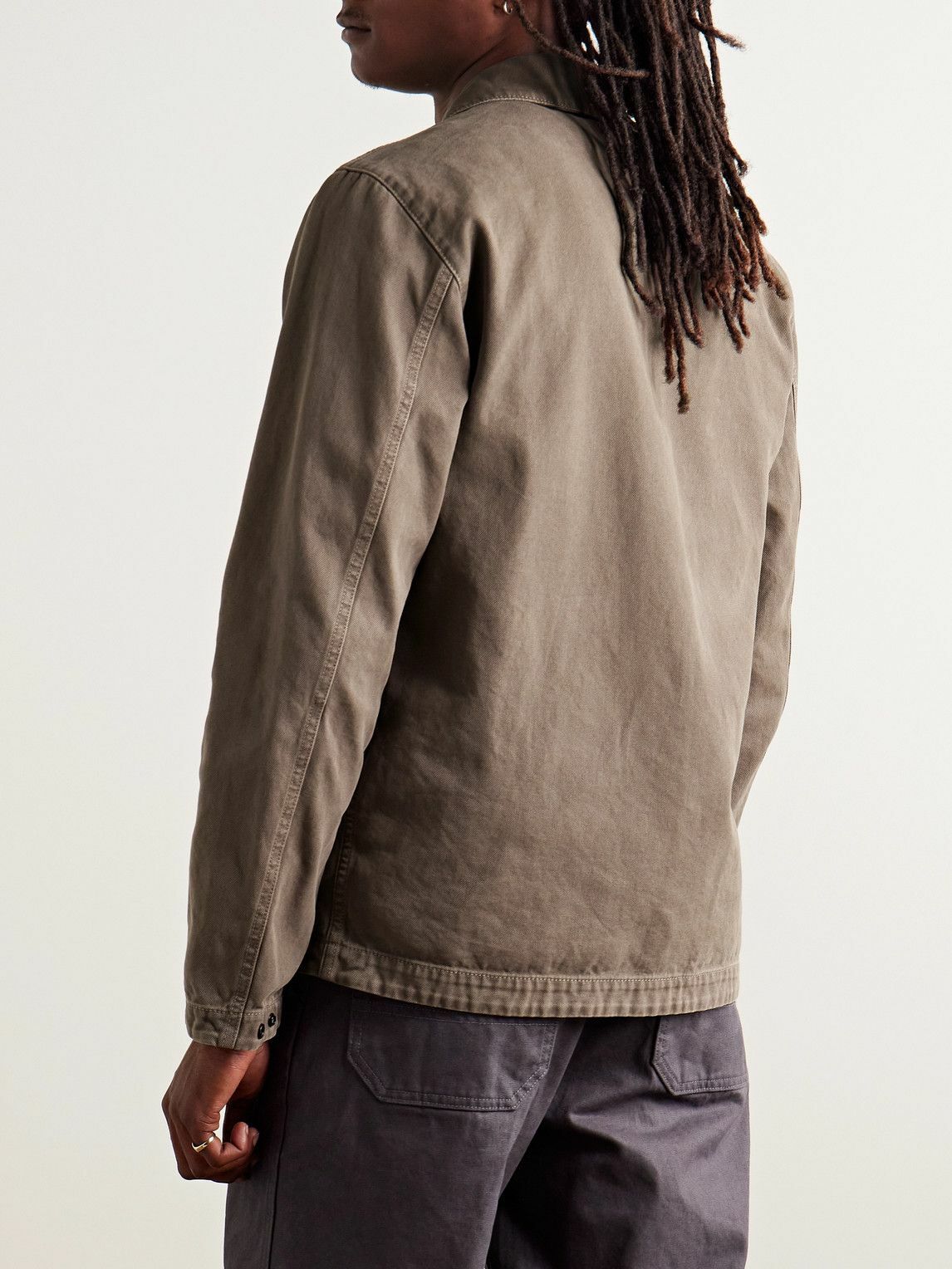 ジャケット・アウター STONE  Cotton Shirt Jacket ジャケット・アウター STONE OVERSHIRT 2022FW STONE ISLAND 2 Pocket