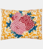 Lisa Corti Arabesque Corolla rectangular cotton cushion
