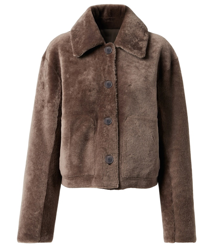 Photo: Joseph Reversible shearling and leather jacket