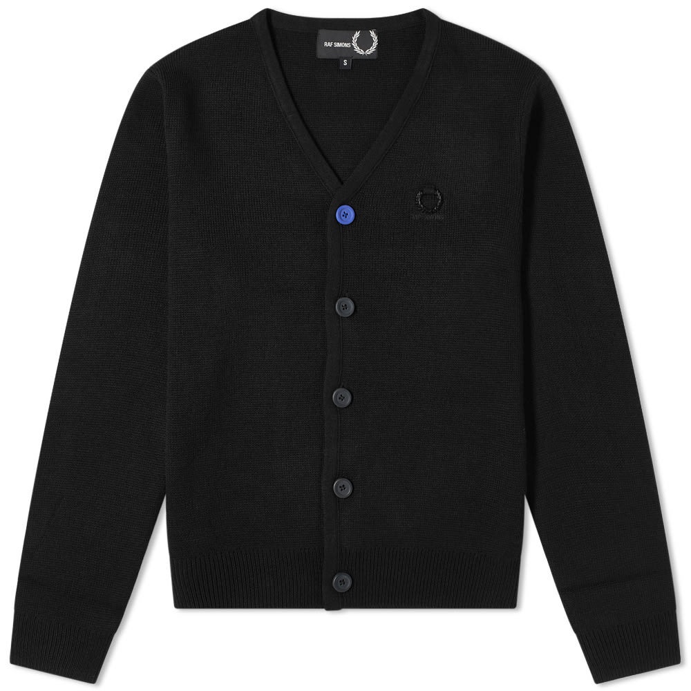 Photo: Fred Perry x Raf Simons Contrast Button Cardigan