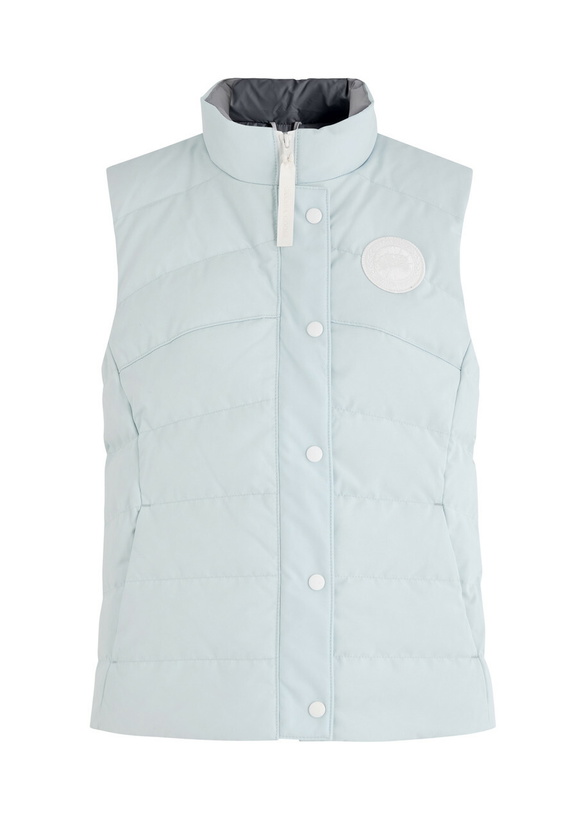 Photo: Canada Goose Freestyle Quilted Arctic-Tech Gilet Light Blue