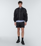 Sacai - x Eric Haze printed shorts