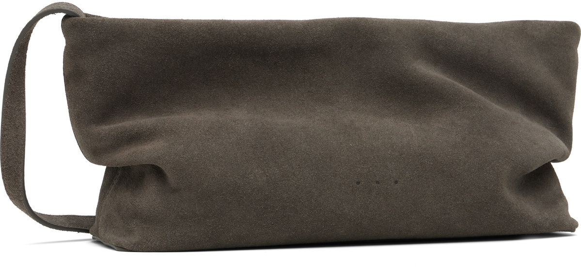 Aesther Ekme Gray Nina Clutch