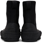 Jil Sander Black Chelsea Sneaker Boots