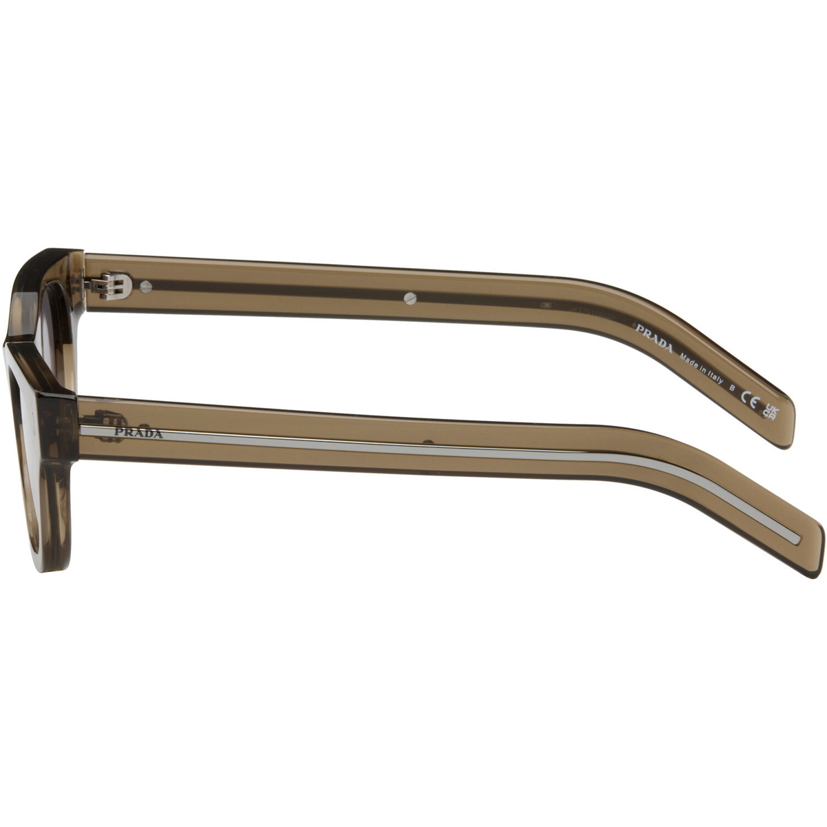 Prada Eyewear Brown 'Prada Eyewear Collection' Sunglasses