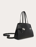 Ferragamo Mens Hug shoulder bag in Black