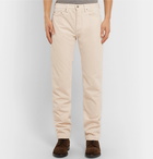 Massimo Alba - Cotton-Velvet Trousers - Men - Off-white