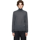 JW Anderson Gray Logo Turtleneck