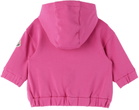 Moncler Enfant Baby Pink Zip Hoodie & Lounge Pants