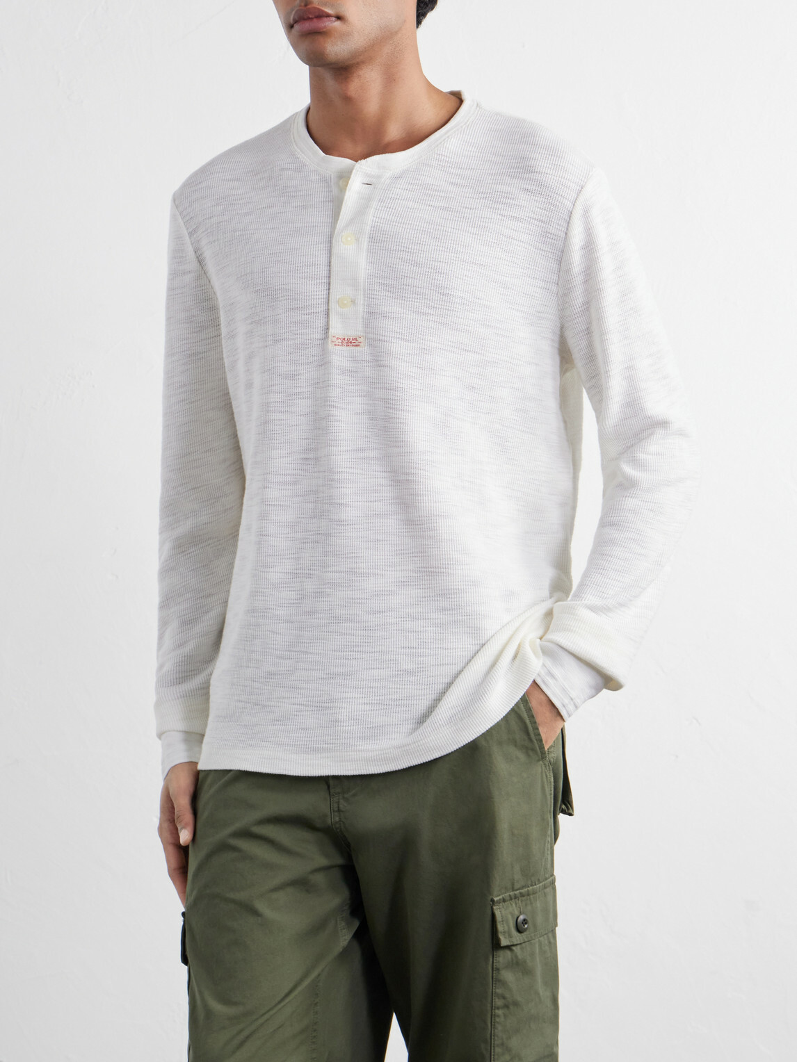 Polo Ralph Lauren - Cotton Henley T-Shirt - White