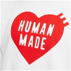 Human Made Men's Heart Crew Sweat in White