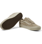 Vans - OG Old Skool LX Leather-Trimmed Suede Sneakers - Men - Taupe