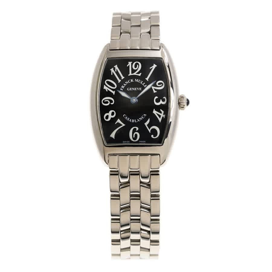 Franck Muller Cintree Curvex Quartz Black Dial Unisex Watch 1752BQZC(AC)-BK