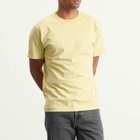 Dime Men's Cursive Small Logo T-Shirt in Cloud Cream