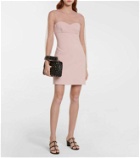 REDValentino Cady with point d'esprit tulle minidress
