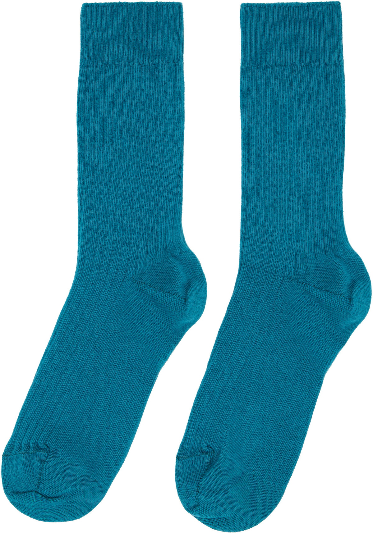 Baserange Three-Pack Multicolor Cotton Rib Overankle Socks