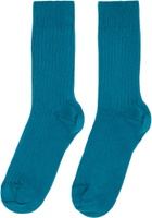 Baserange Three-Pack Multicolor Cotton Rib Overankle Socks