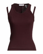 Helmut Lang Womens Tank top Burgundy