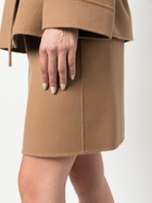 MAX MARA - Wool Mini Skirt