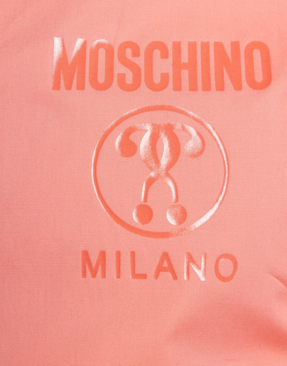 Moschino Mens Shirt in Salmon pink