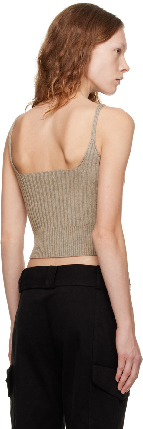 DRAE Gray Den Seamless Tank Top