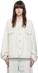 Acne Studios Blue Relaxed-Fit Denim Jacket