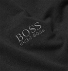 Hugo Boss - Stretch-Cotton Jersey Zip-Up Hoodie - Black