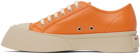 Marni Orange Pablo Sneakers