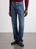 Jeanerica - Vega Straight-Leg Mid-Rise Cotton-Blend Jeans - Blue