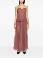 Chloé Ruffled Tank Top