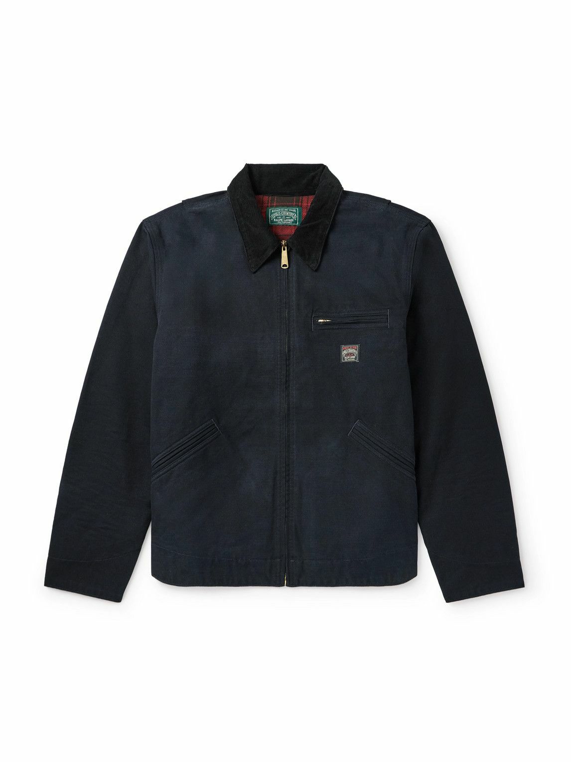 Polo Ralph Lauren Cotton blouson jacket Polo Ralph Lauren