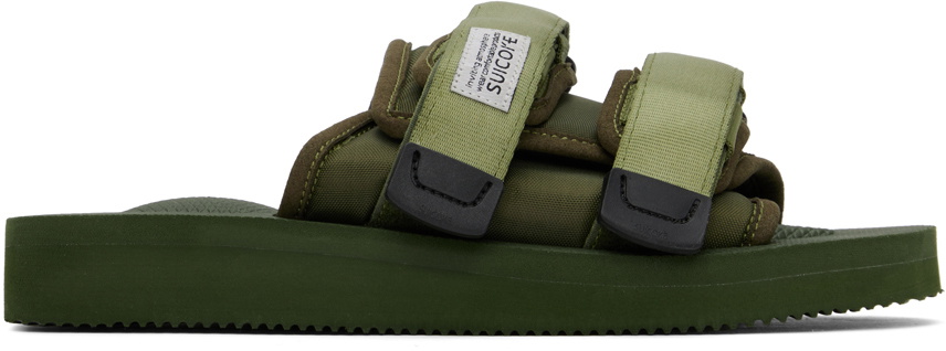Pre-owned: Suicoke Moto-Cab Strappy Sandals in Black