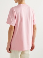 Casablanca - Logo-Print Organic Cotton-Jersey T-Shirt - Pink