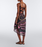 Pucci Marmo cotton beach cover-up