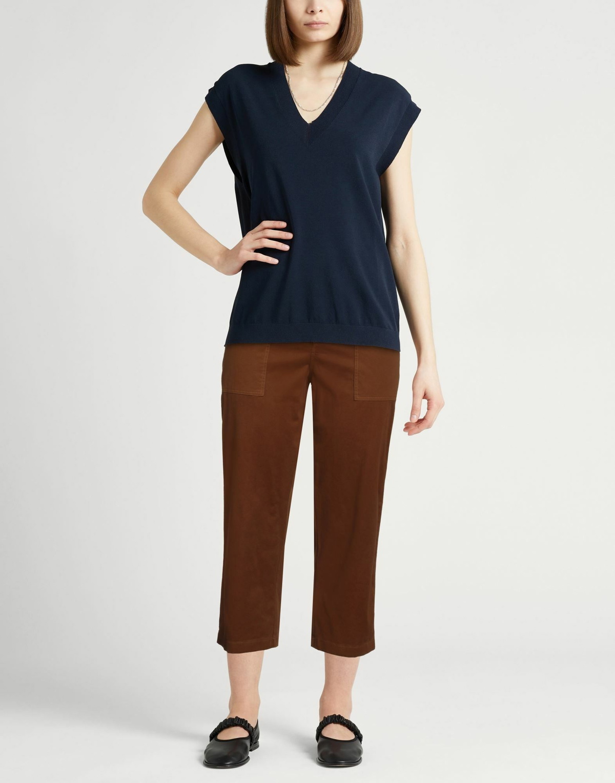 Jucca Womens Pants in Brown
